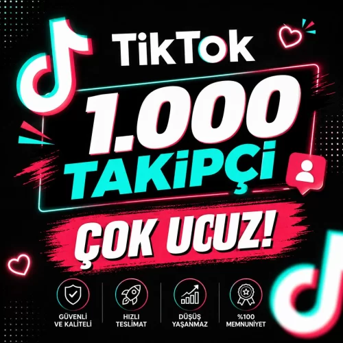  Tiktok 1000 takipçi